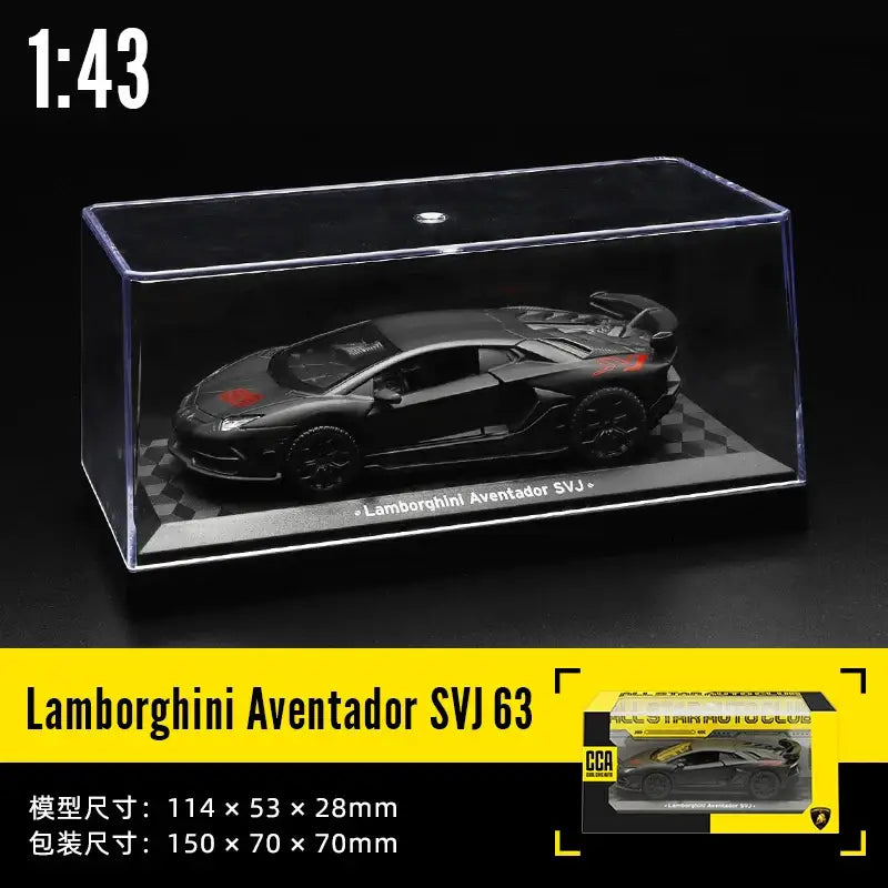 MSZ CCA 1:36~1:47 – Metalowe Modele Lamborghini BMW McLaren - 1-43 SVJ 63