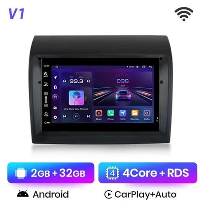 Multimedialne radio samochodowe z GPS Android 11 dla Fiat Ducato (2008 - 2015), Citroen Jumper i Peugeot Boxer (2012 - 2015) - Multigenus