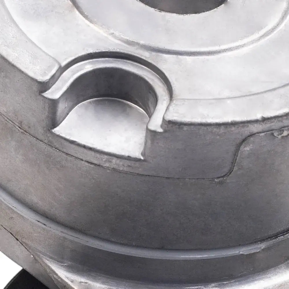 Szary metaliczny napinacz paska serpentynowego z podwójnym kołem do jeep grand cherokee 4.7l