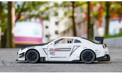 Nissan GTR R34/R35 Skyline Ares 1:24 – Metalowy Model Z Dźwiękiem i Światłem