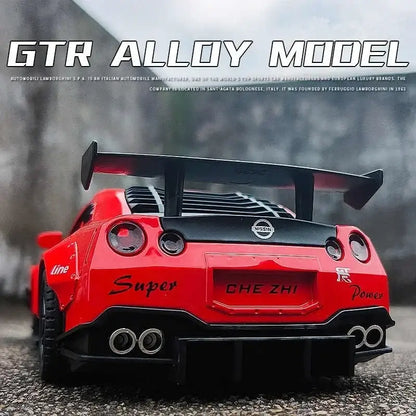Nissan GTR R34/R35 Skyline Ares 1:24 – Metalowy Model Z Dźwiękiem i Światłem