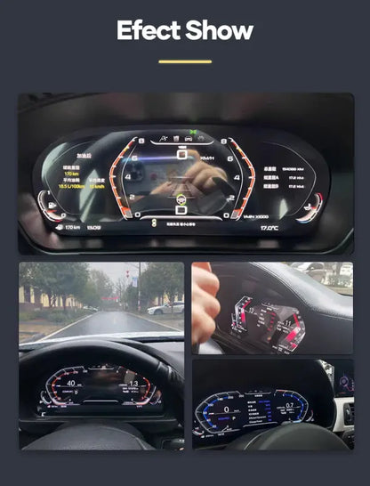 Nowoczesny 12,3-calowy LCD Klaster dla Mercedes-Benz C W204 2011-2014 NTG4.5 - W204 europa