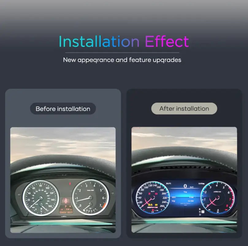 Nowoczesny 12,3-calowy LCD Klaster dla Mercedes-Benz C W204 2011-2014 NTG4.5 - W204 europa