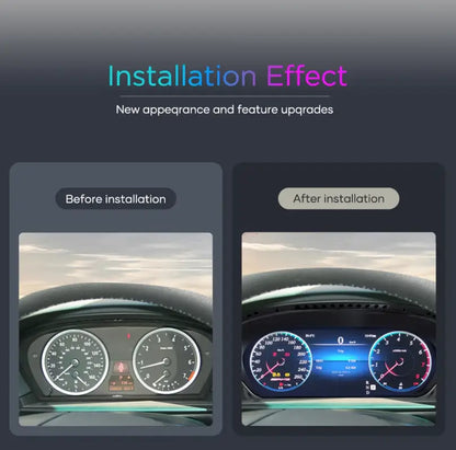 Nowoczesny 12,3-calowy LCD Klaster dla Mercedes-Benz C W204 2011-2014 NTG4.5 - W204 europa
