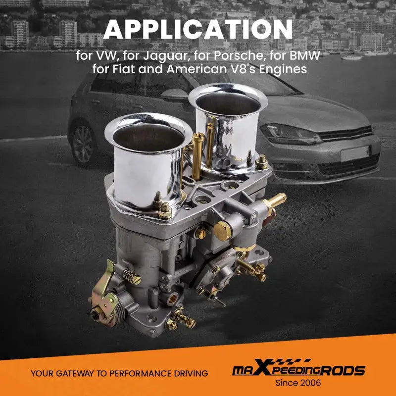 Nowy Gaźnik 44 IDF do VW Beetle Jaguar Porsche z Uszczelkami