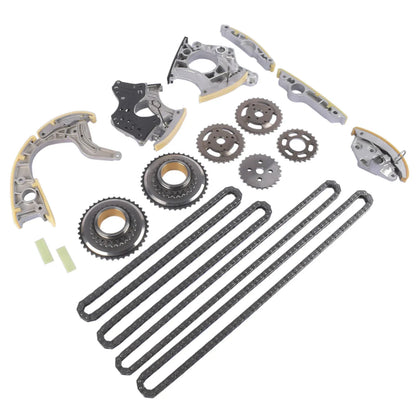 Zestaw metalowych komponentów rozrządu ap01 do audi a6 a8 s8 q7 4.2l dohc naturally aspirated part number 079109218r