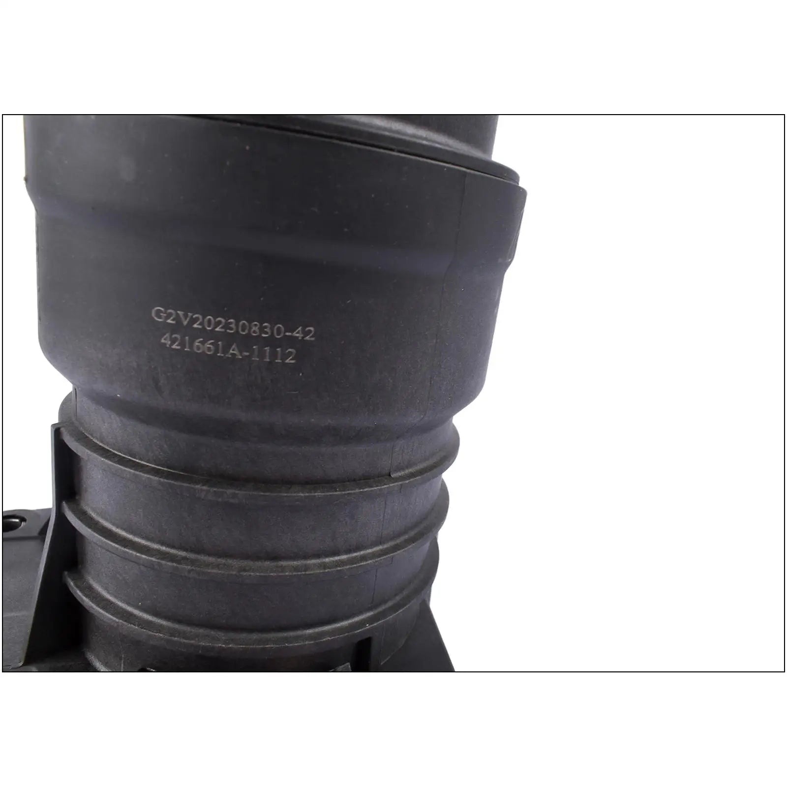 Czarna gumowa rura dolotowa 0t gasoline cgwd z tłoczonym numerem części 06m115401l dla ap01 housing