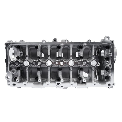 Srebrna aluminiowa obudowa wałka rozrządu 8 mm z czarnymi prowadnicami zaworów do hdi dv5r bluehdi peugeot