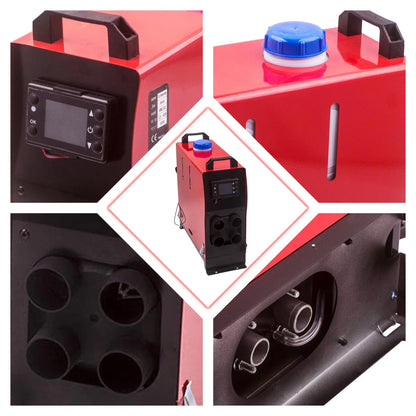 Ogrzewanie postojowe diesel 12 V 1–5 kW z LCD i pilotem