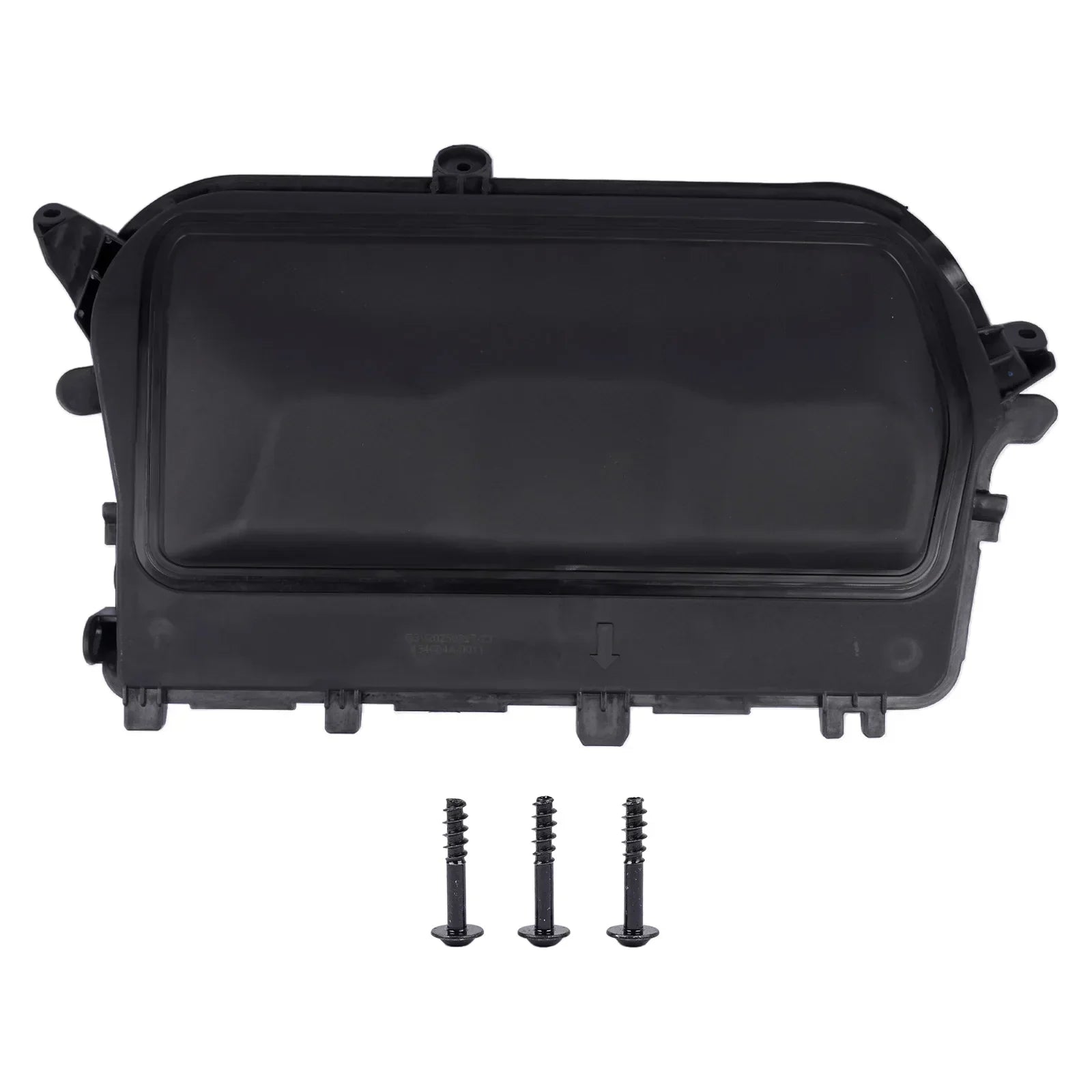 Czarna plastikowa osłona zaworu wtryskowego 9m5q6n041ca z trzema śrubami do silnika dw10c ford 2.0 diesel