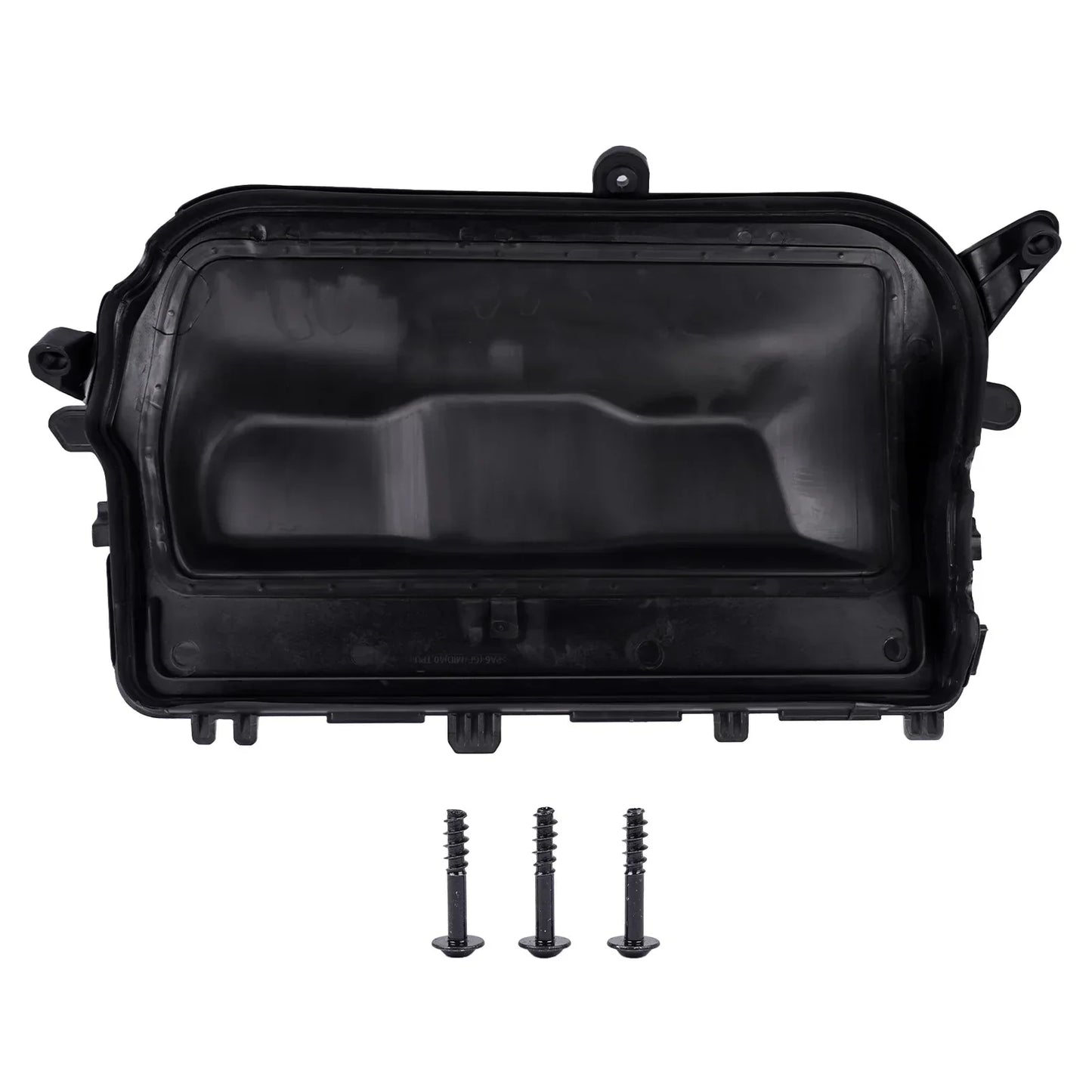 Czarna plastikowa osłona zaworu wtryskowego ap03 z trzema śrubami do ford 2.0 diesel 9m5q6n041ca dw10c