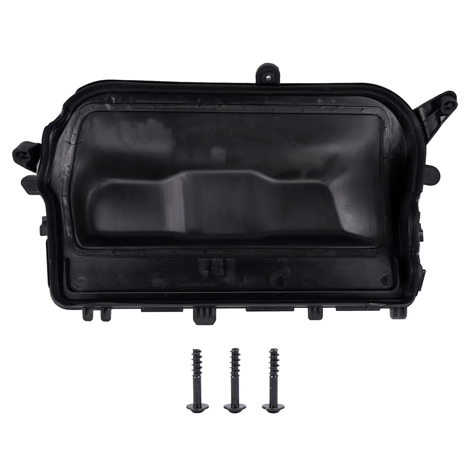 Czarna plastikowa osłona zaworu wtryskowego ap03 z trzema śrubami do ford 2.0 diesel 9m5q6n041ca dw10c