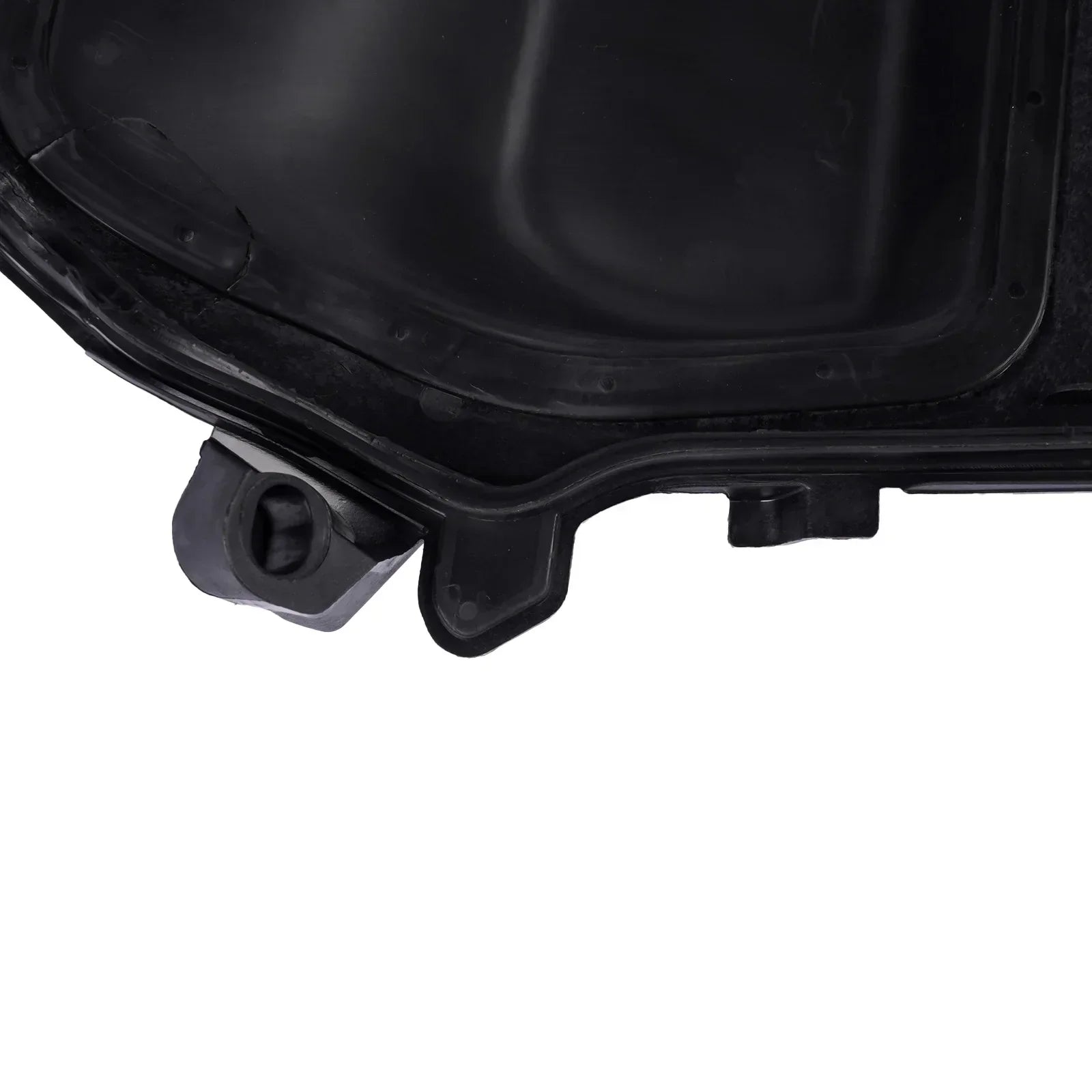 Czarna plastikowa osłona zaworu wtryskowego 9m5q6n041ca do silnika ford 2.0 diesel dw10c z uchwytami montażowymi