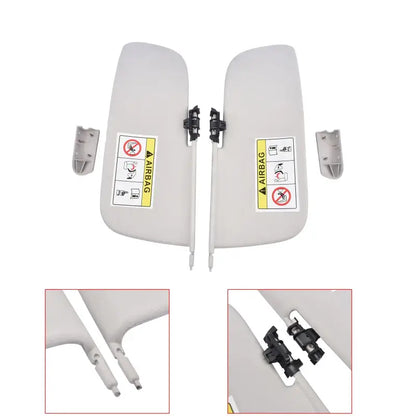Zestaw Osłon Przeciwsłonecznych Lewy i Prawy Citroen C3 II 1613251480