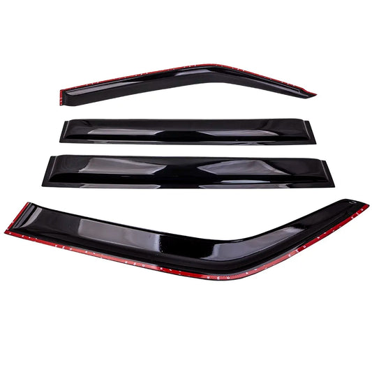 Owiewki szyb Mitsubishi Pajero NM NP NS NT NW 2000–2019, 4 szt.