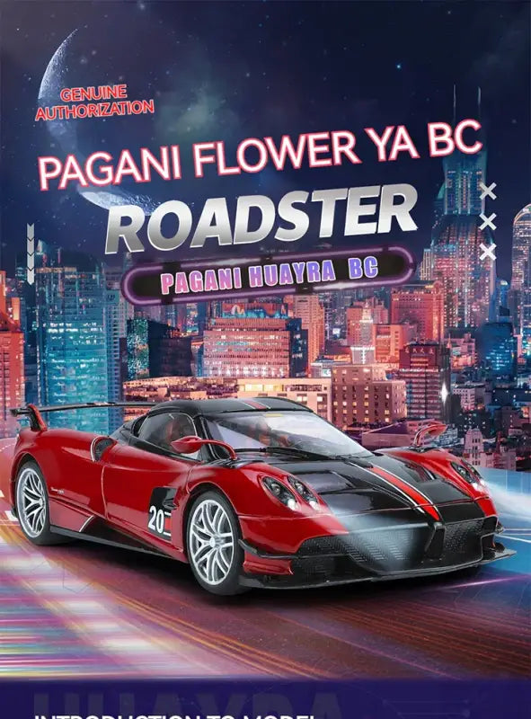 Pagani Huayra BC Blu Francia/Candy Blue 1:18 – Metalowy Model Samochodu z Akcentami Węglowymi | Kolekcjonerska Replika