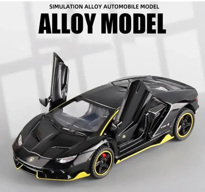 Lamborghini & Pagani Huayra 1:32 Metalowy Model Samochodu z Dźwiękiem i Światłem