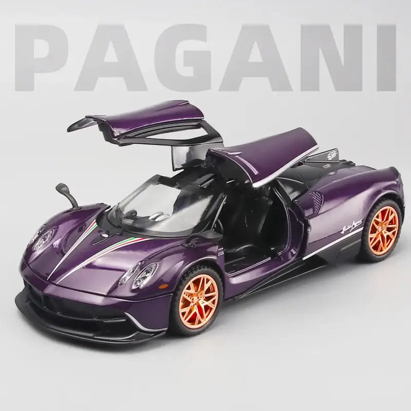 Lamborghini & Pagani Huayra 1:32 Metalowy Model Samochodu z Dźwiękiem i Światłem