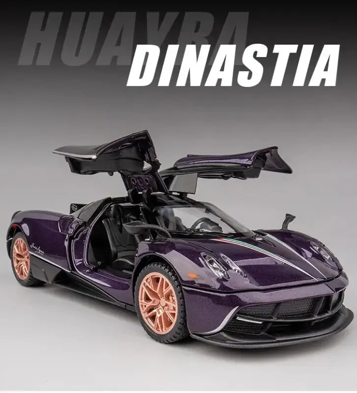 Lamborghini & Pagani Huayra 1:32 Metalowy Model Samochodu z Dźwiękiem i Światłem