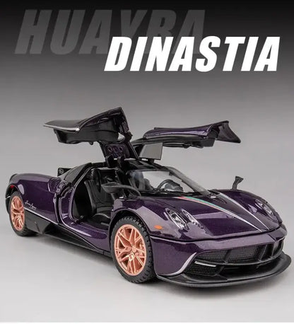 Lamborghini & Pagani Huayra 1:32 Metalowy Model Samochodu z Dźwiękiem i Światłem