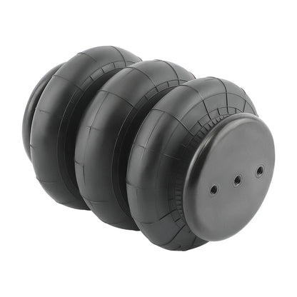 Pari Air Ride -kolmoispaljepussia, vakiokoko 2600 lb 1/2"npt yhden portin raskas käyttö