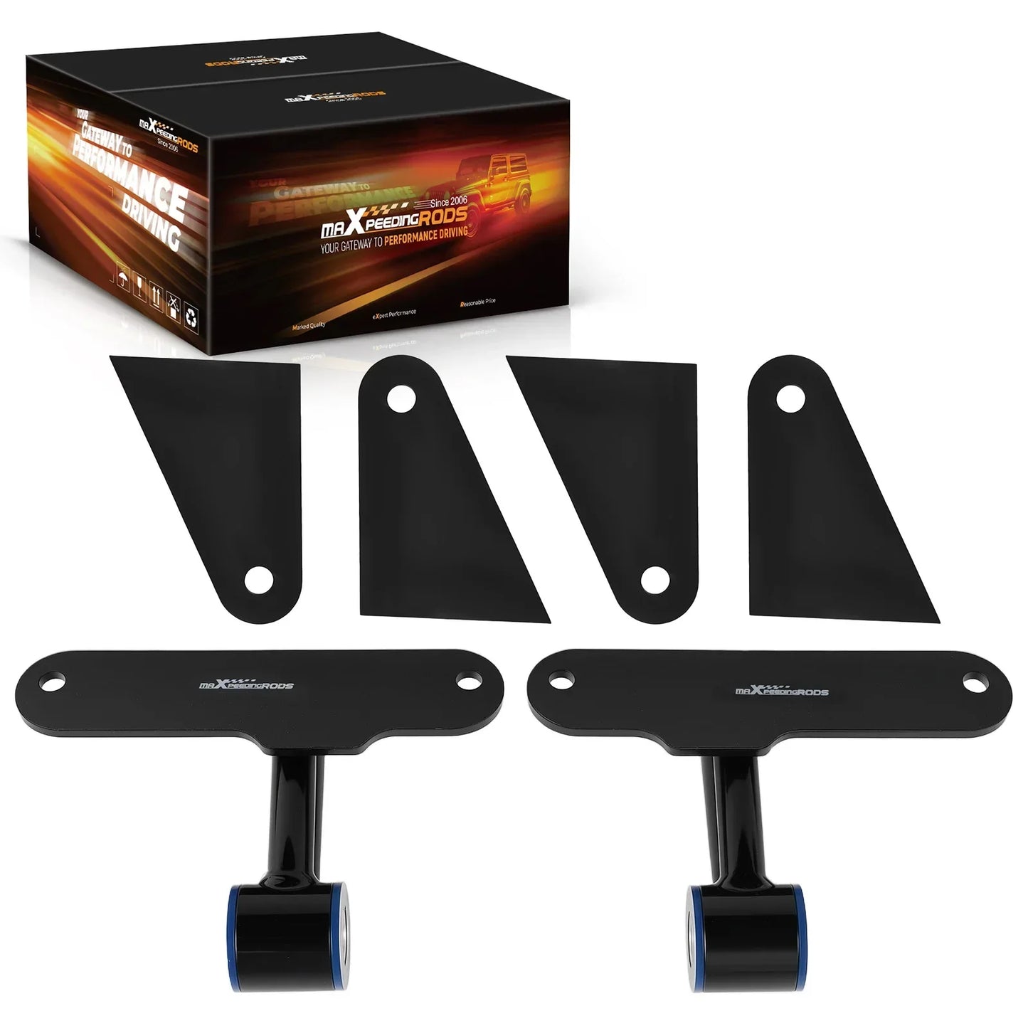 Przednie mocowania silnika Ford SBF V8 289/302/351W – para