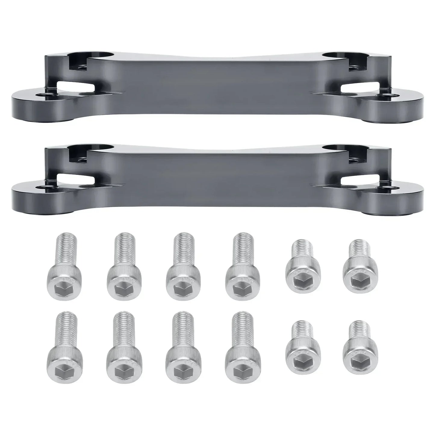 Een paar achterremklauwadapters voor Subaru Legacy GT 2000-2008