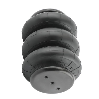 Pari Air Ride -kolmoispaljepussia, vakiokoko 2600 lb 1/2"npt yhden portin raskas käyttö