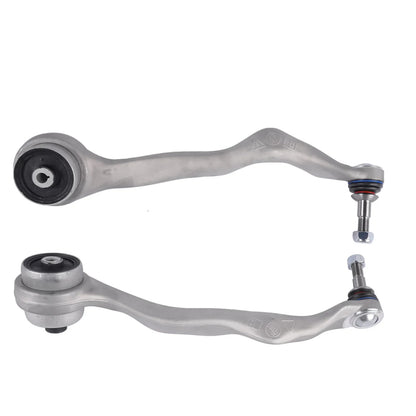 Srebrny metalowy przednich dolnych wahaczy do bmw f20 f21 f22 f23 f30 f31 f32 f33 f34 f80 f83 z czarnymi gumowymi tulejami