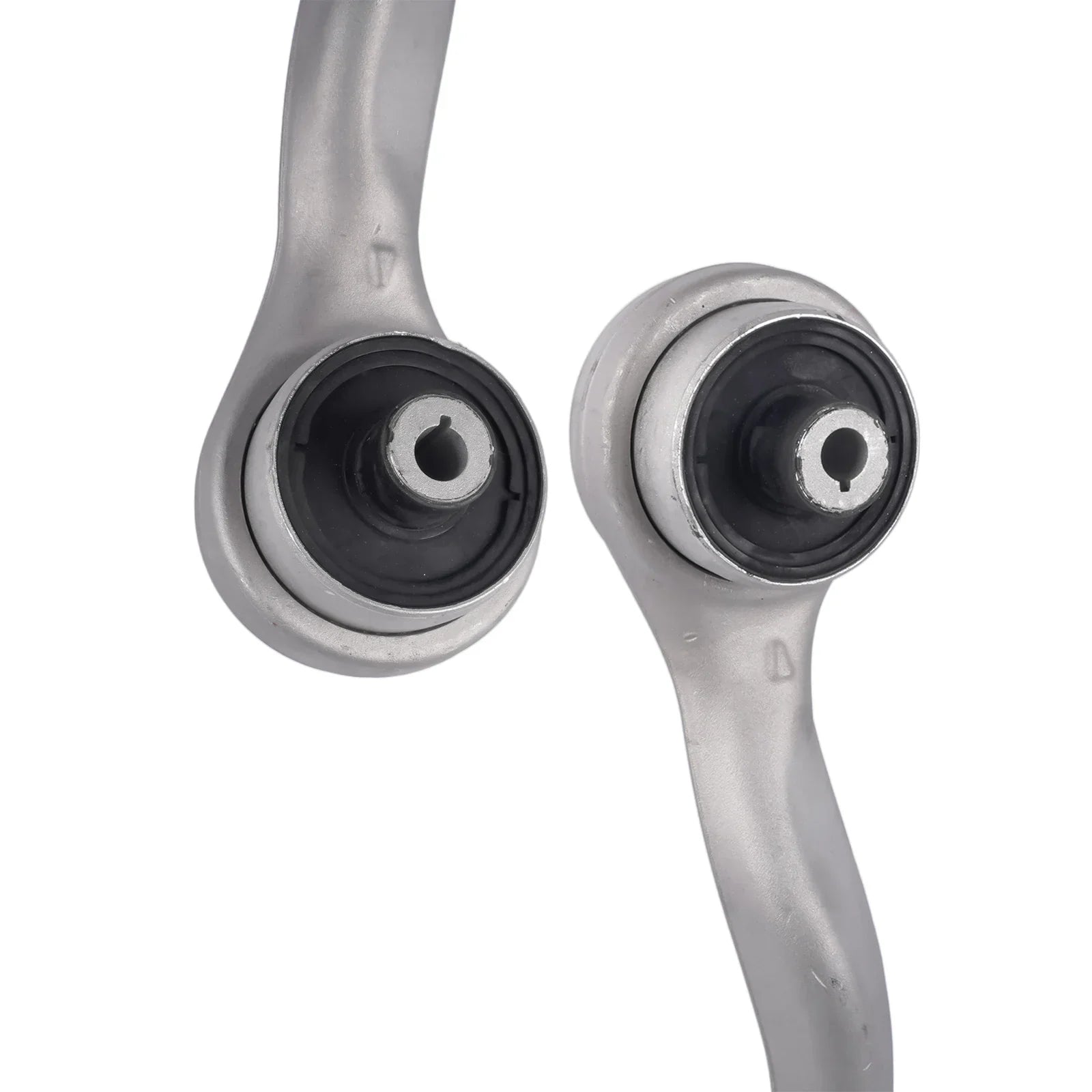 Srebrne metalowe przednich dolnych wahaczy z czarnymi gumowymi tulejami do bmw f20 f21 f22 f23 f30 f31 f32 f33 f34 f80 f83