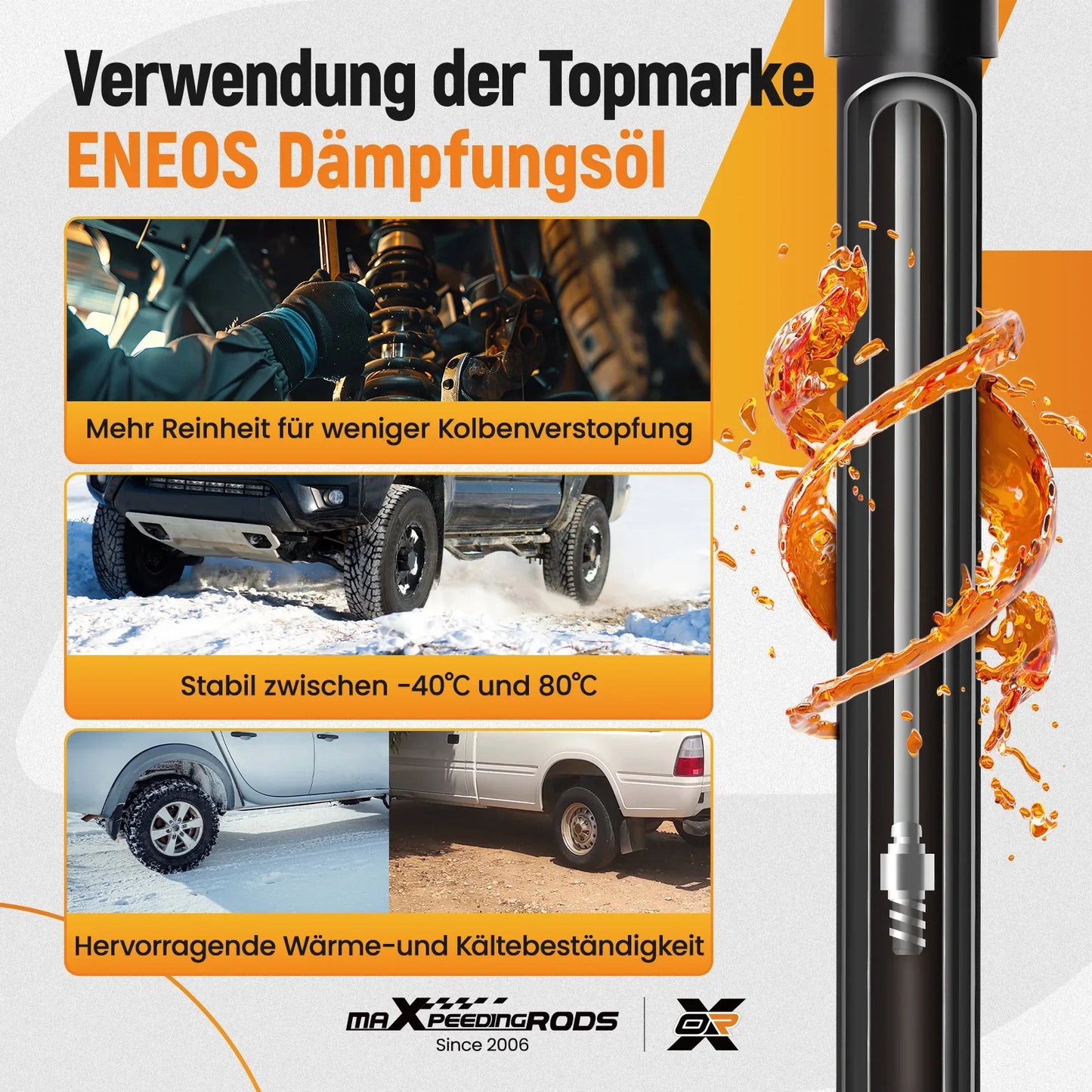 2x Bak Vänster & Höger stötdämpare fjäderben för BMW F30 F31 F34 F33 F36