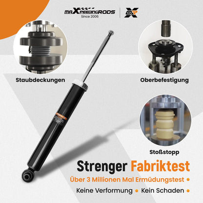 2x Bak Vänster & Höger stötdämpare fjäderben för BMW F30 F31 F34 F33 F36