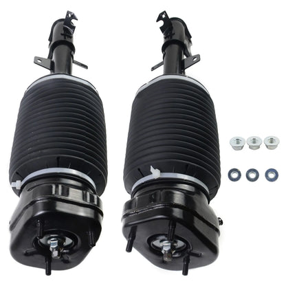 Czarne amortyzatory powietrzne do zawieszenia z metalowymi mocowaniami do lexus rx300 rx350 2003 2008