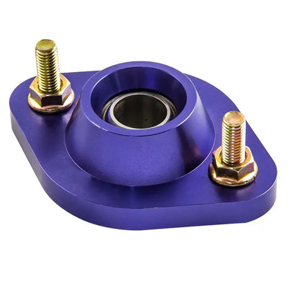 Para Tylnych Coilovers z Płytami Kątów Camber do BMW E30 E36 E46 Z3 Górne Mocowania do E36 318i 318is E46 Z3 Niebieskie