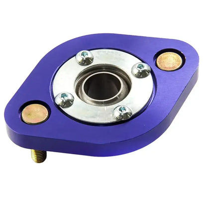 Para Tylnych Coilovers z Płytami Kątów Camber do BMW E30 E36 E46 Z3 Górne Mocowania do E36 318i 318is E46 Z3 Niebieskie