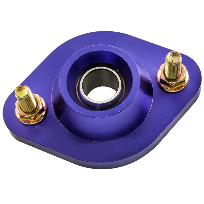 Para Tylnych Coilovers z Płytami Kątów Camber do BMW E30 E36 E46 Z3 Górne Mocowania do E36 318i 318is E46 Z3 Niebieskie