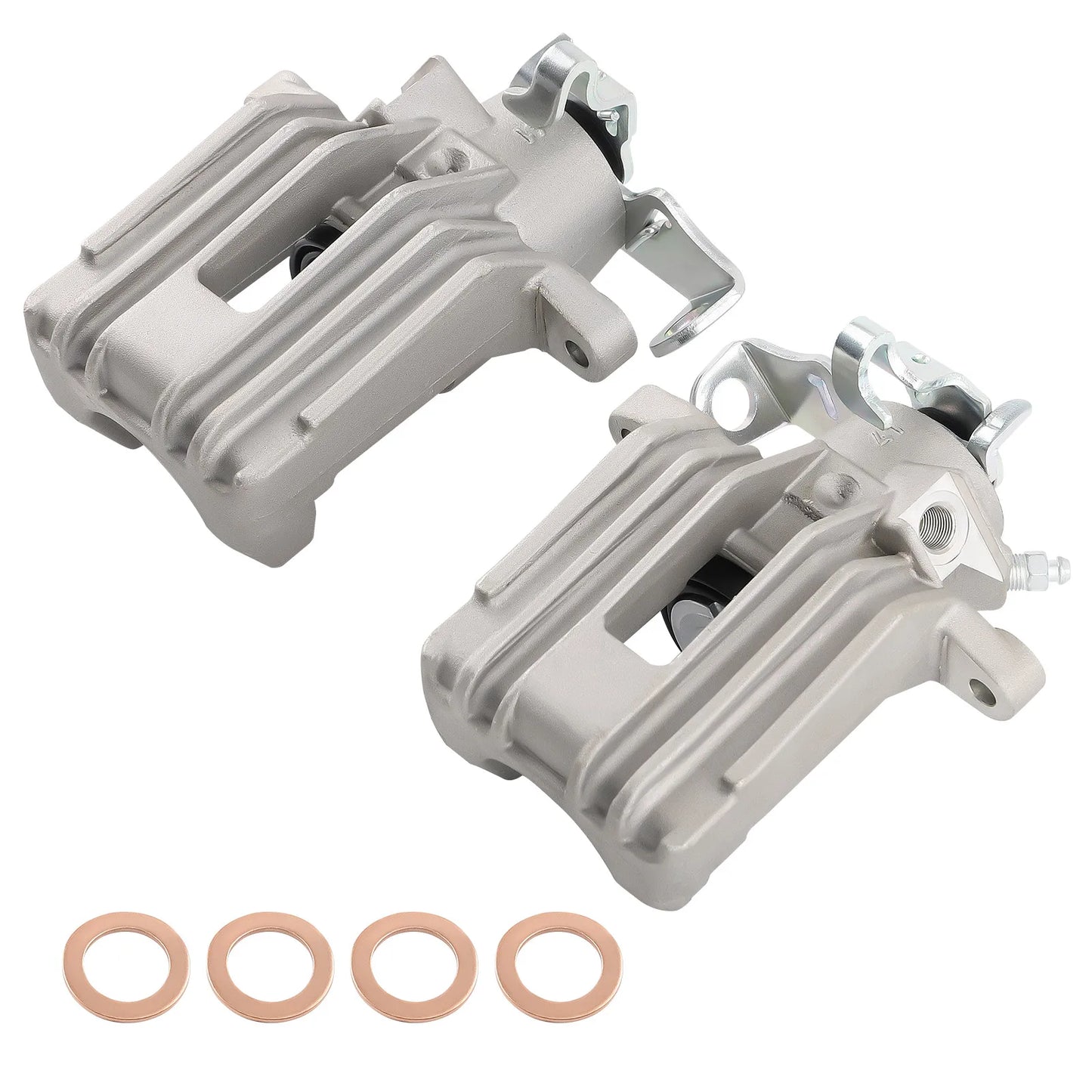 Pair Rear Brake Calipers for Audi A3 TT SEAT LEON VW BORA 1J0615424B 1J0615423B