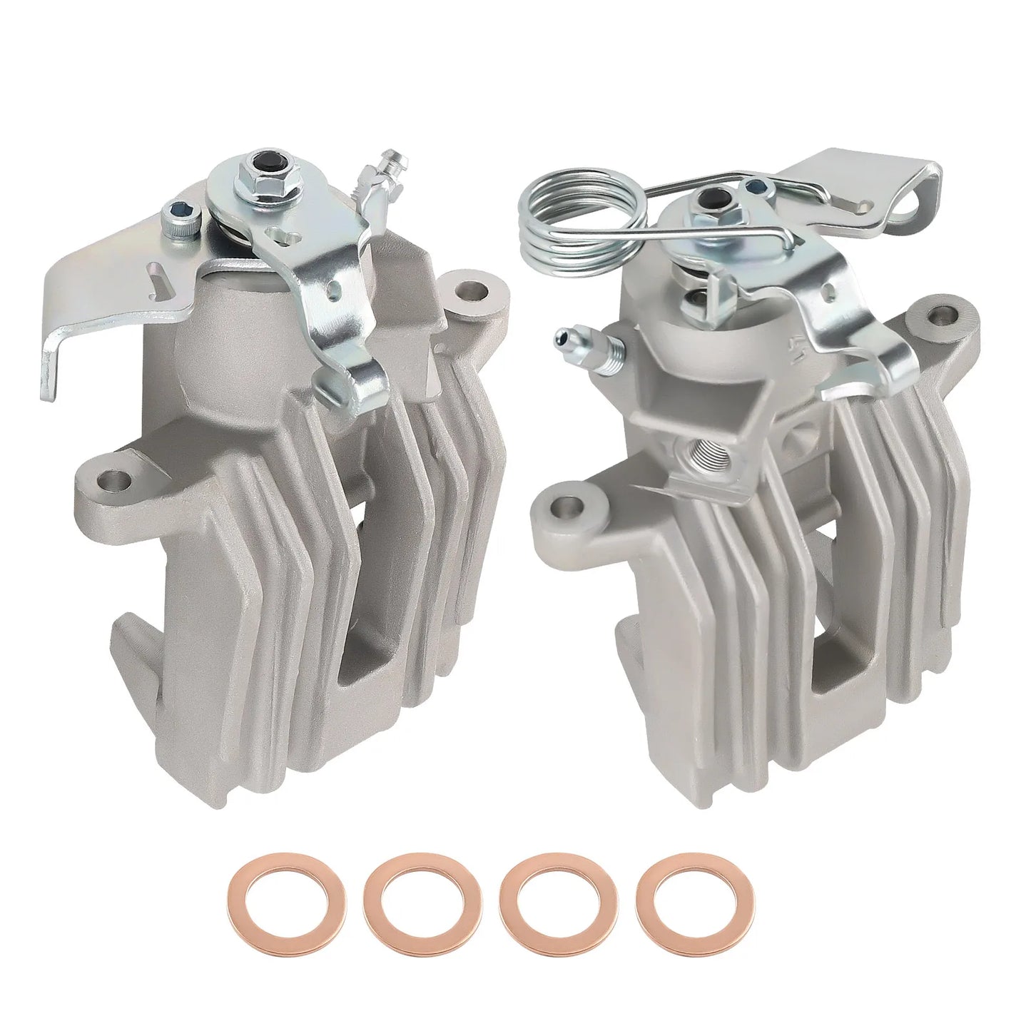 Pair Rear Brake Calipers for Audi A3 TT SEAT LEON VW BORA 1J0615424B 1J0615423B