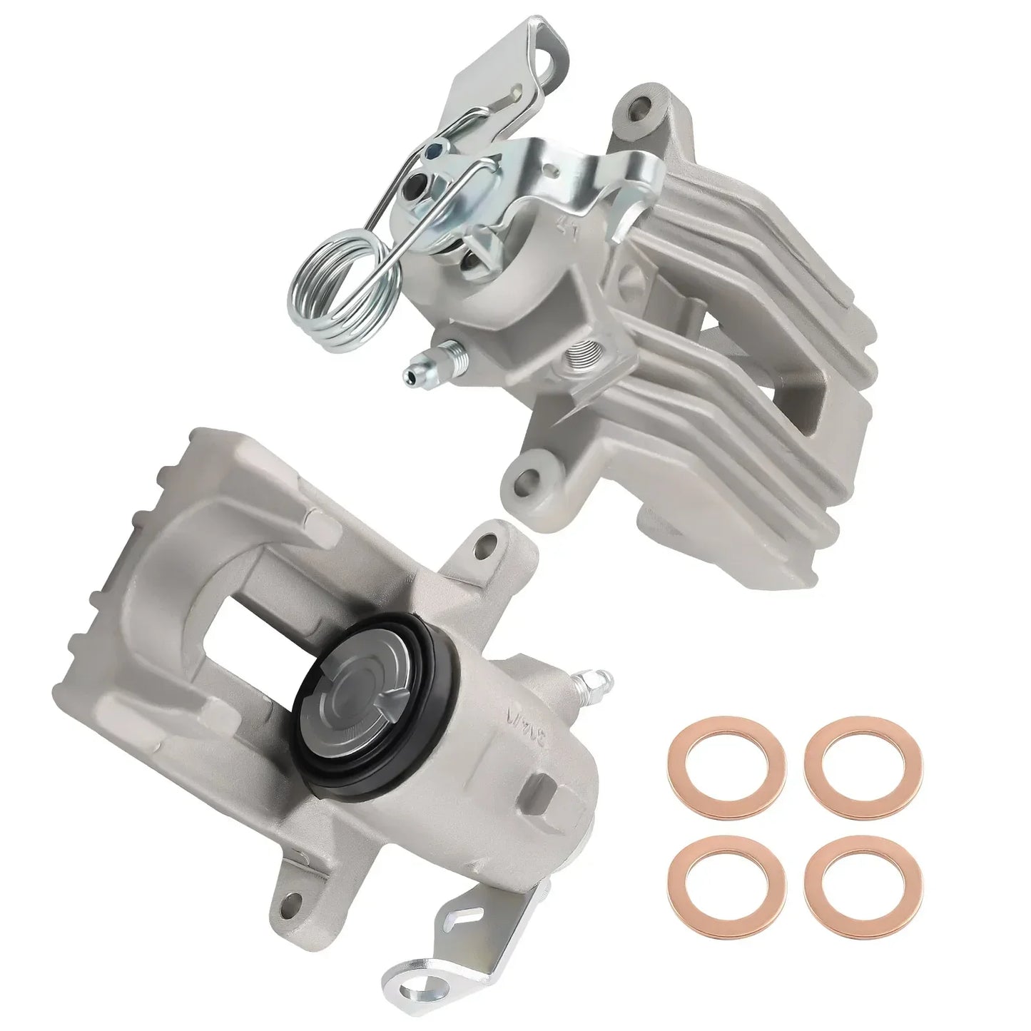 Pair Rear Brake Calipers for Audi A3 TT SEAT LEON VW BORA 1J0615424B 1J0615423B