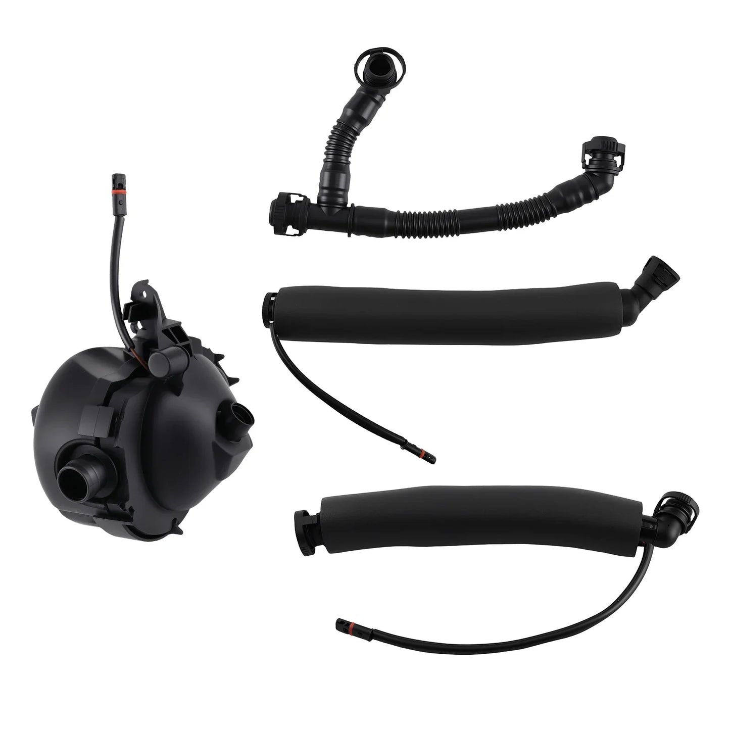 PVC Crankcase Breather Hose Valve Kit for BMW 325i 330i Z4 2005-2007 4PCS