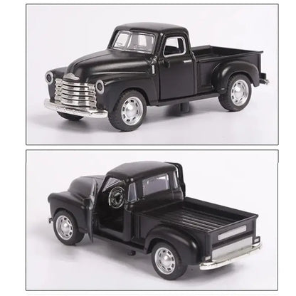 Klasyczny Pickup 1:32 – Metalowy Model Samochodu Z Mechanizmem Cofania