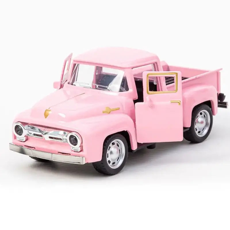 Klasyczny Pickup 1:32 – Metalowy Model Samochodu Z Mechanizmem Cofania