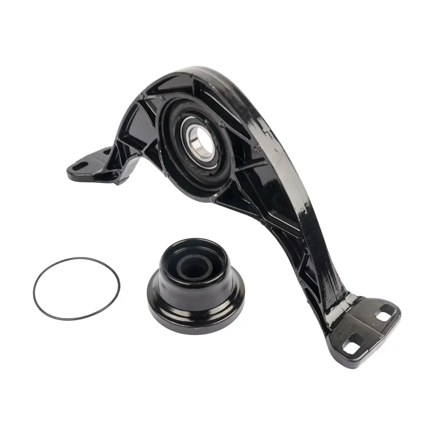 Czarna plastikowa podpórka silnika ap01 z wbudowanym łożyskiem i gumowym tuleją do audi q3 vw tiguan 5n0521101c 5n0521101e