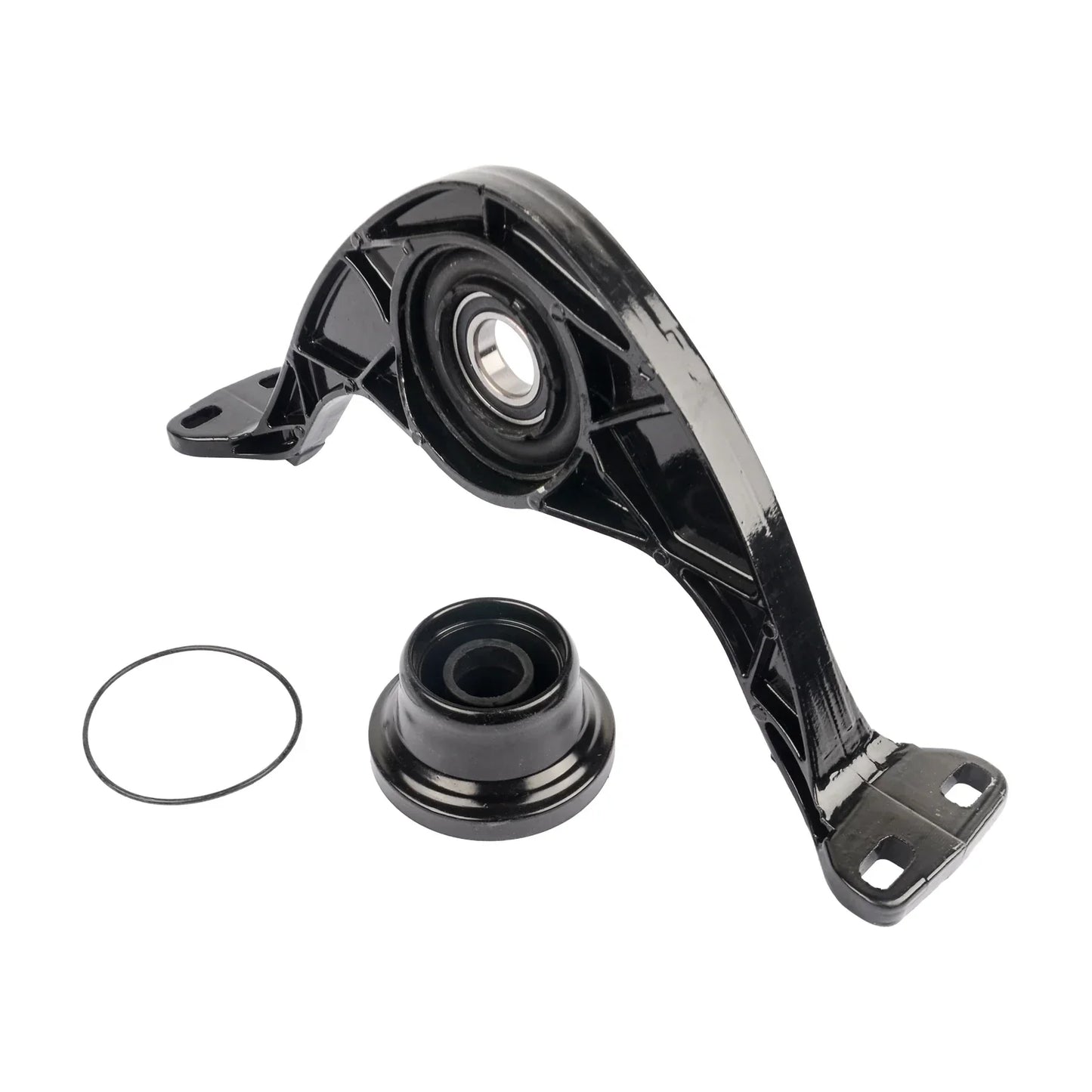 Czarna plastikowa podpórka silnika ap01 z wbudowanym łożyskiem i gumowym tuleją do audi q3 vw tiguan 5n0521101c 5n0521101e