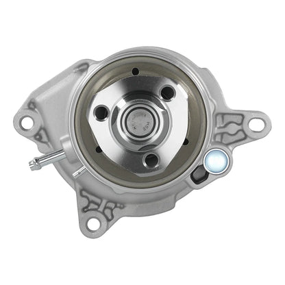 Srebrna metaliczna pompa chłodzenia silnika 03f121004ex do vw caddy touran 2010 2015 z centralnym piastem i kołkami montażowymi