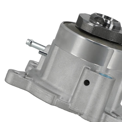 Srebrna metaliczna pompa chłodzenia silnika 03f121004ex z obudową z frezowanego aluminium do vw caddy touran