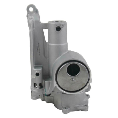 Gray metallic engine oil pan with circular opening and mounting holes for mini r55 r56 r57 vehicles