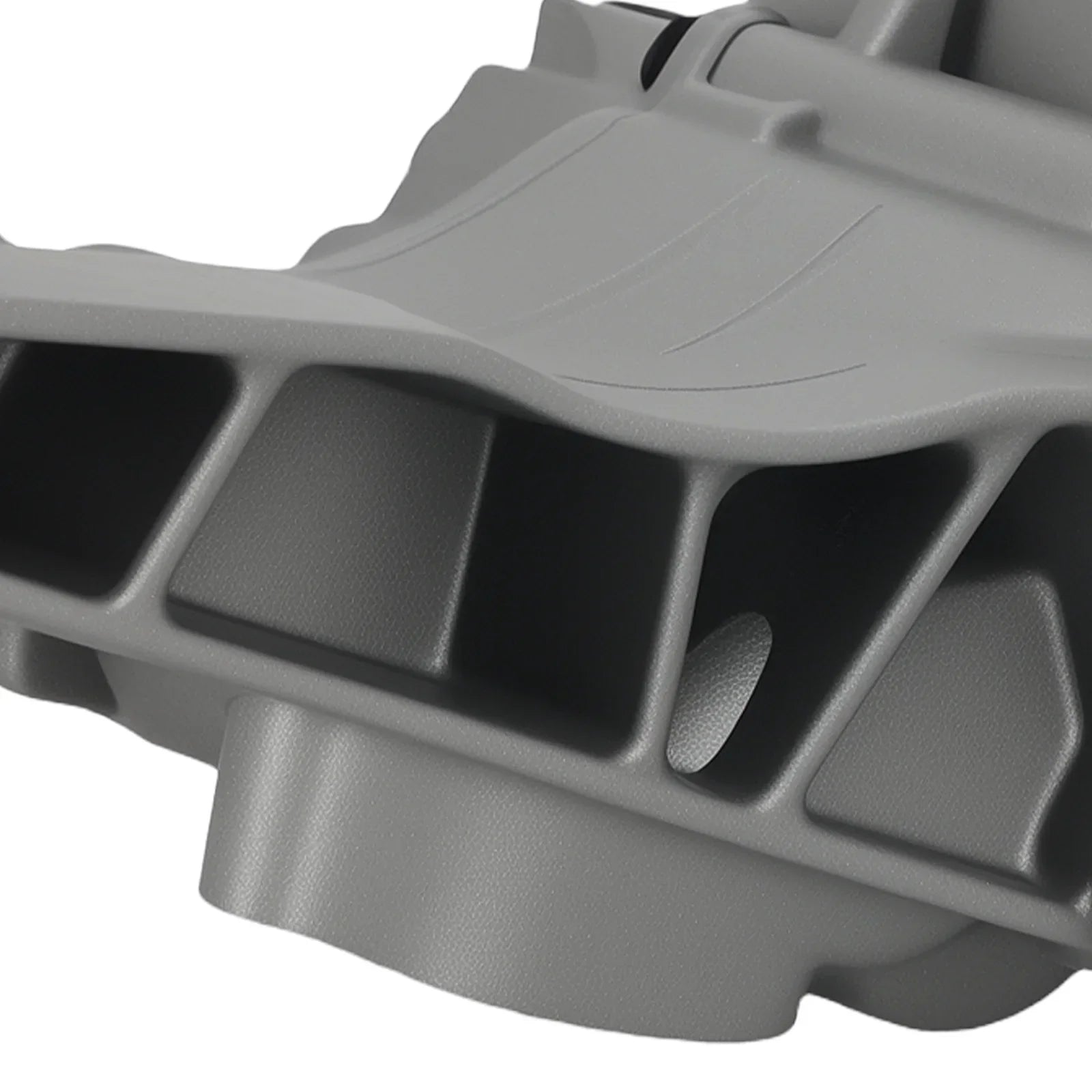 Szara plastikowa pompa oleju v6 z kanałami wewnętrznymi do mercedesa gl320 gl350 x164 aluminiowa