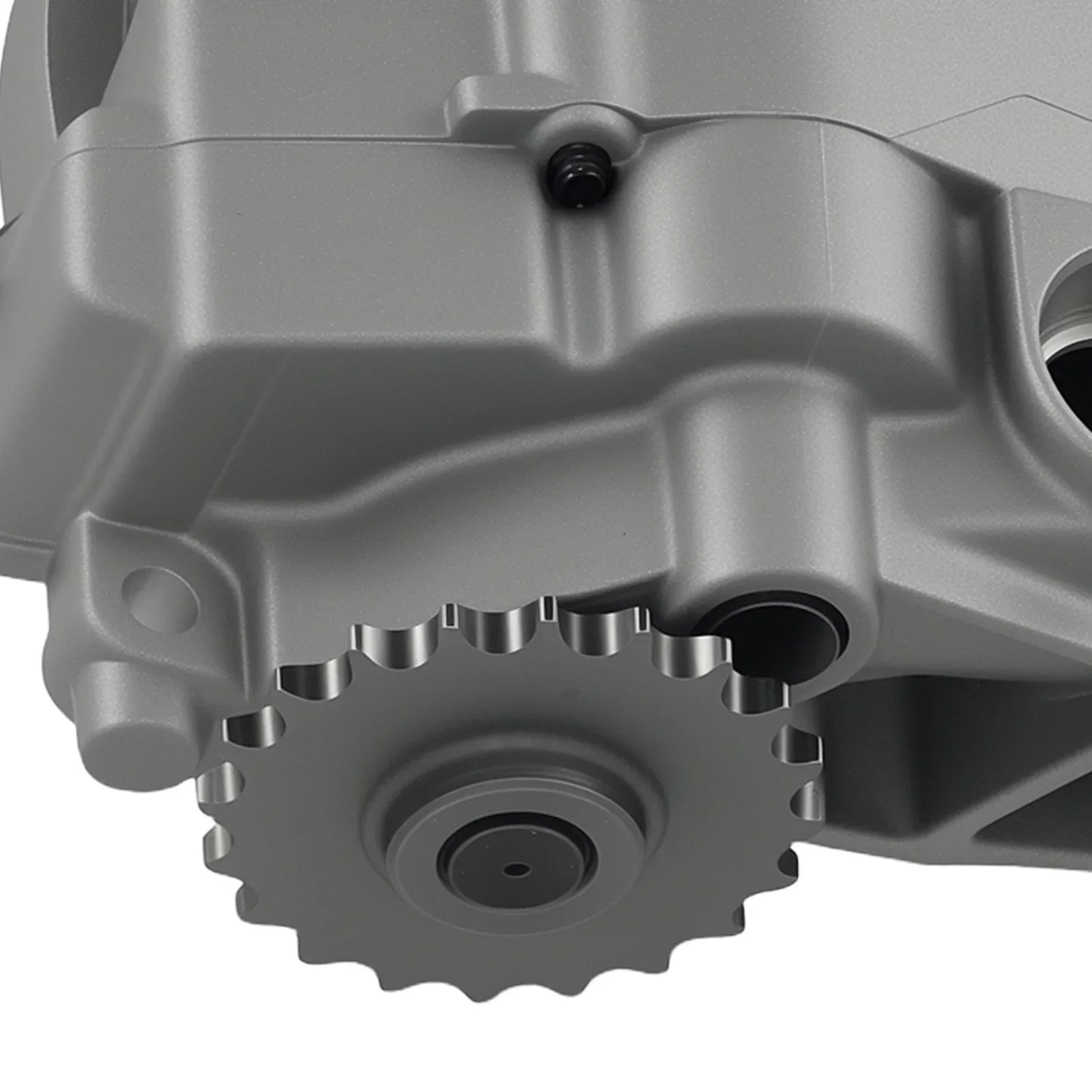 Szara plastikowa pokrywa pompy oleju v6 z metalowym mechanizmem zębatkowym do gl320 gl350 x164 mercedes benz