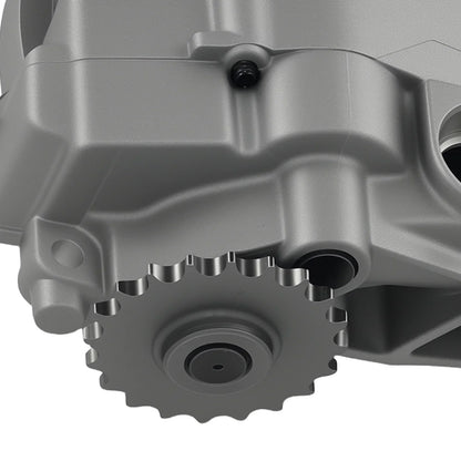 Szara plastikowa pokrywa pompy oleju v6 z metalowym mechanizmem zębatkowym do gl320 gl350 x164 mercedes benz